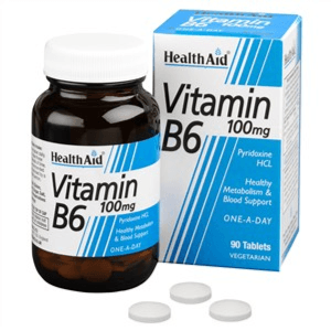 Healthaid Vitamin B6 100mg 90's