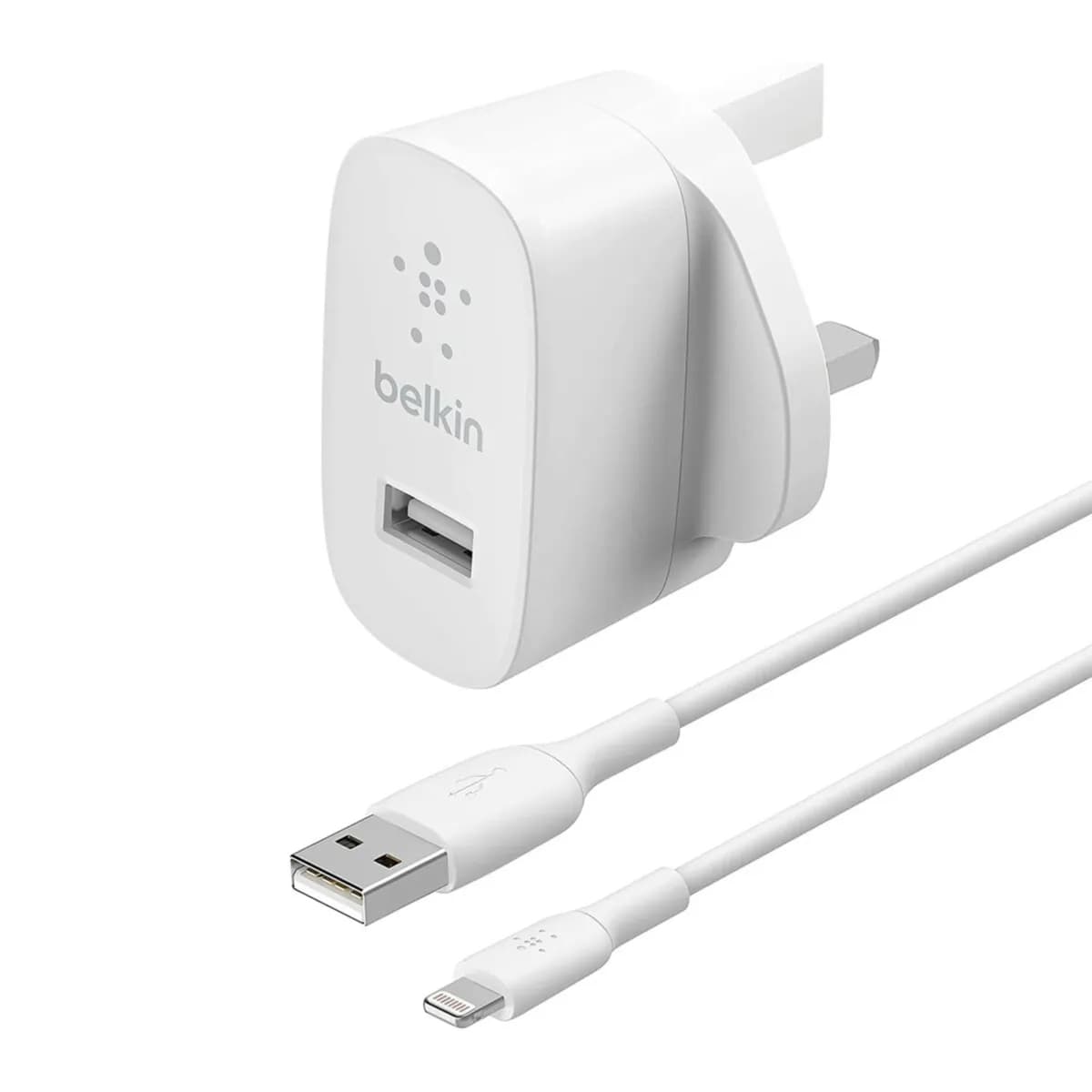 Belkin 12w Travel Adapter With Lightning Cable