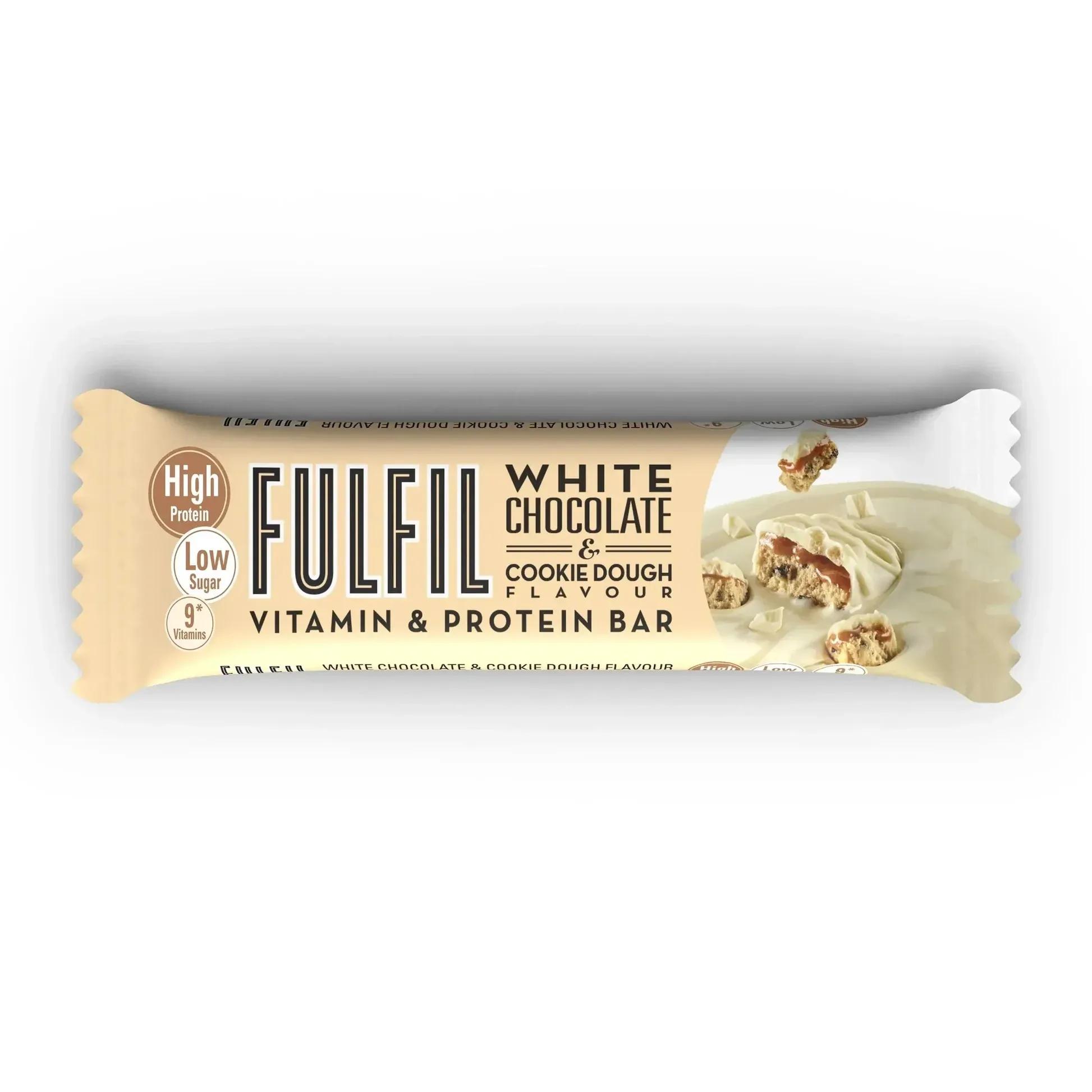 Ful Fil White Chocolate & Cookie & Dough Vitamin & Protein Bar 55g