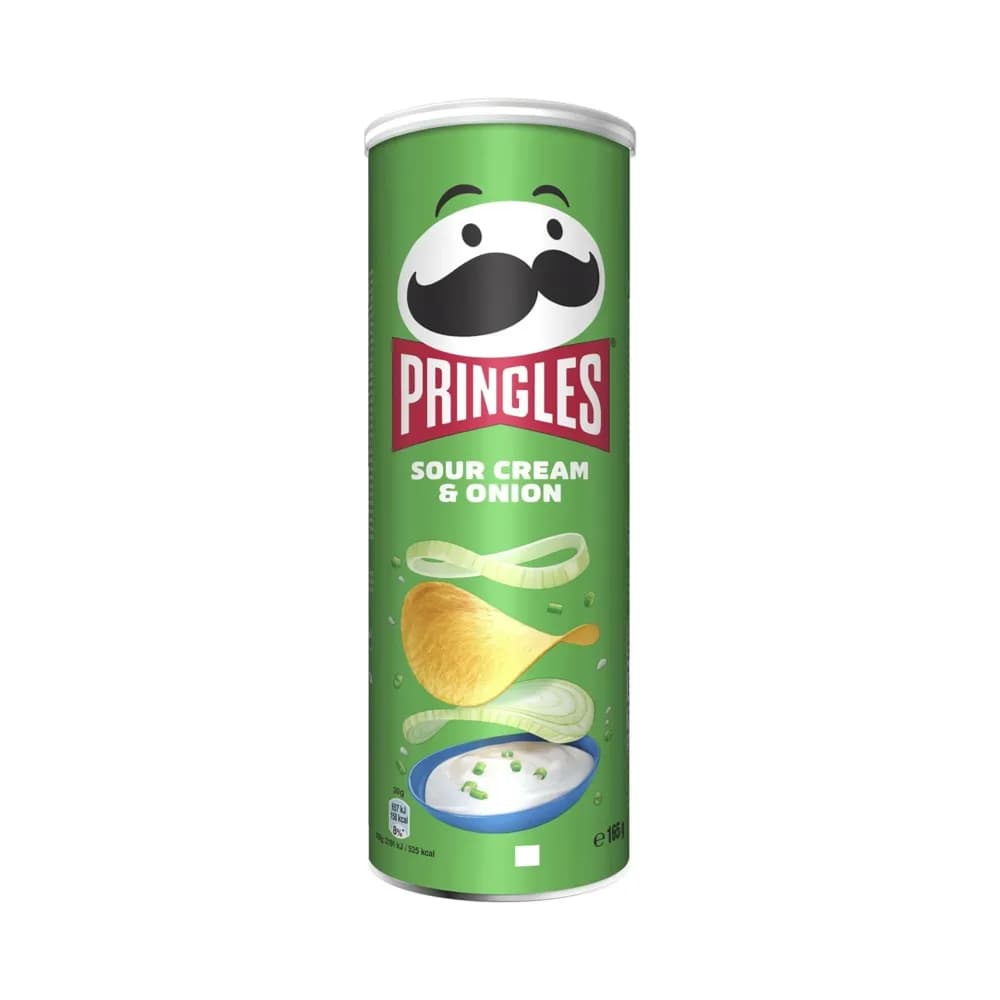 Pringles Sour Cream & Onion 165g