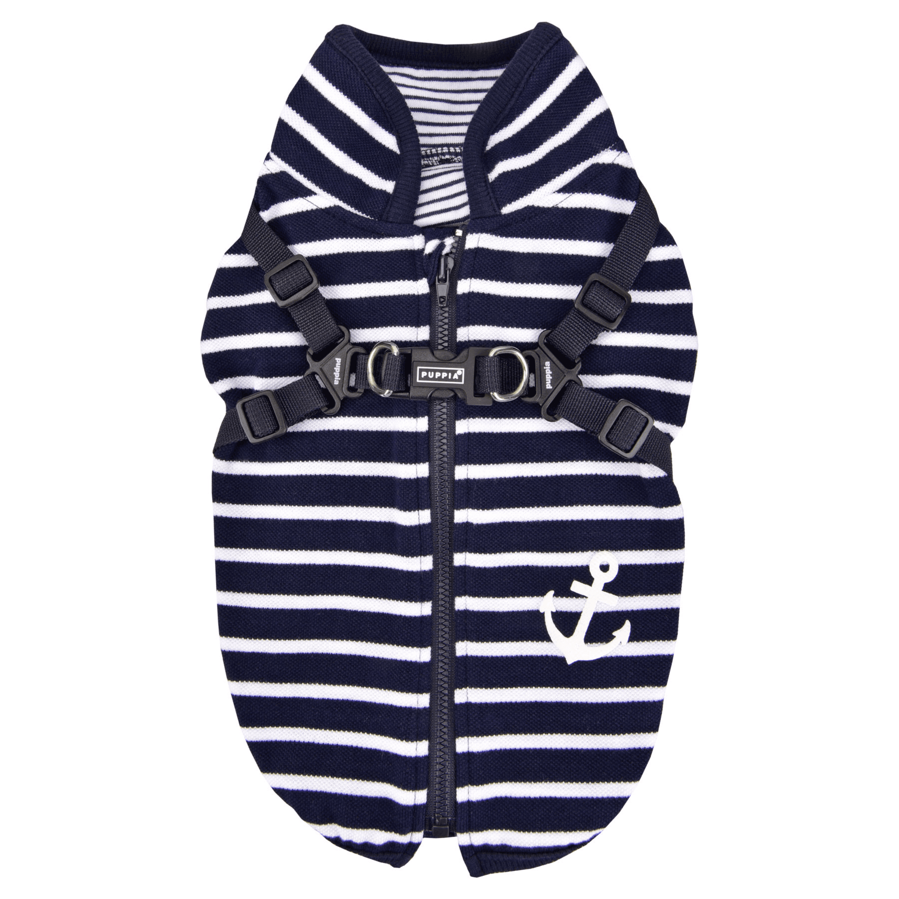 Puppia Clancy Zipper Suit - Navy Medium