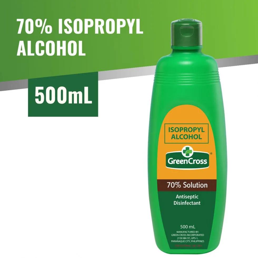 Green Cross 70% Solution Antiseptic Disinfectant 500Ml