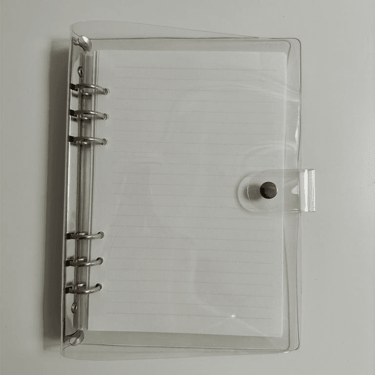 Transparent Cover With Papers