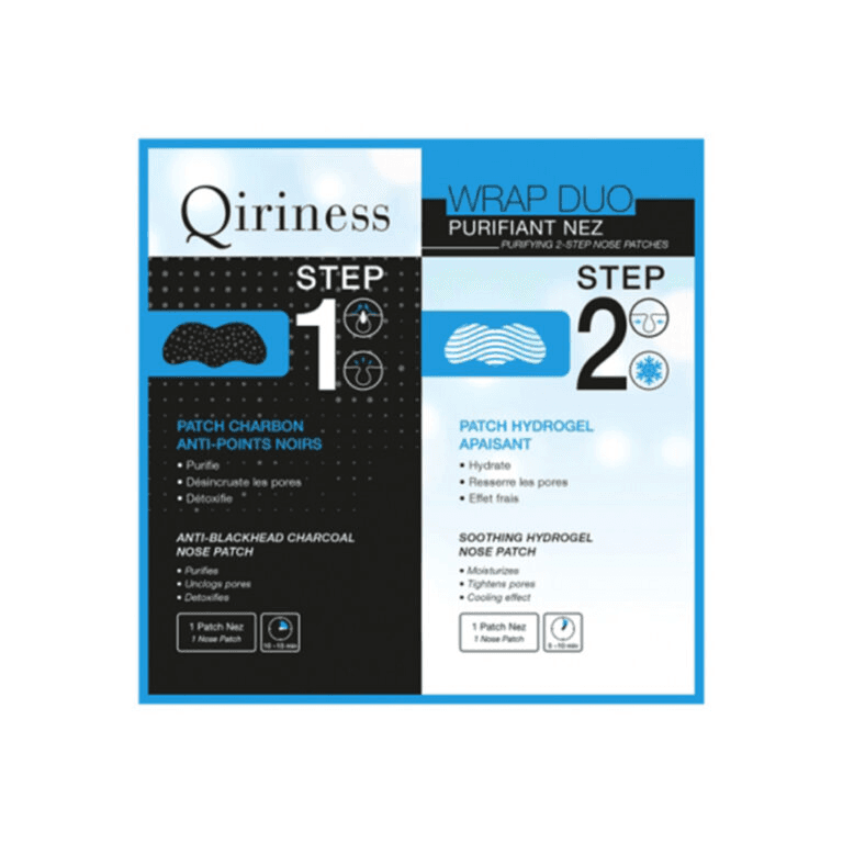 Qiriness :Purifying 2-Step Nose Patches 6Gr