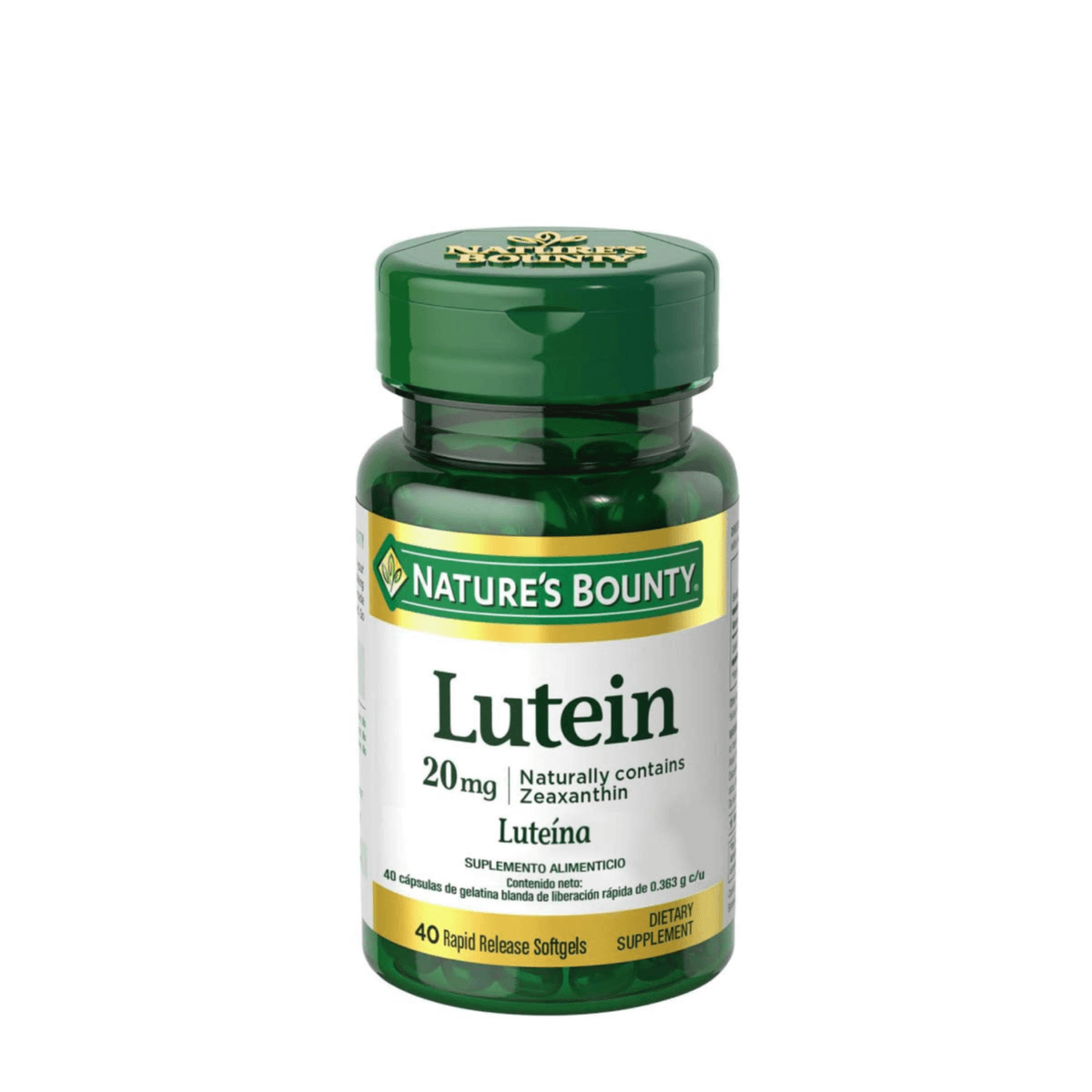 Natures Bounty Lutein 20Mg 40 Softgels