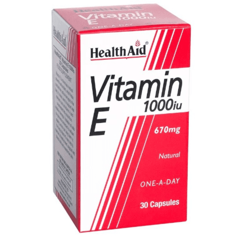 Health Aid Vitamin E 1000i.u Capsule 30's