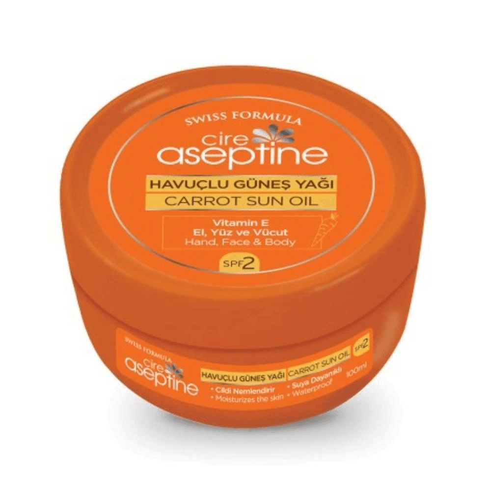 Cire Aseptine Tanning Oil Carrot 2 SPF 100 ml
