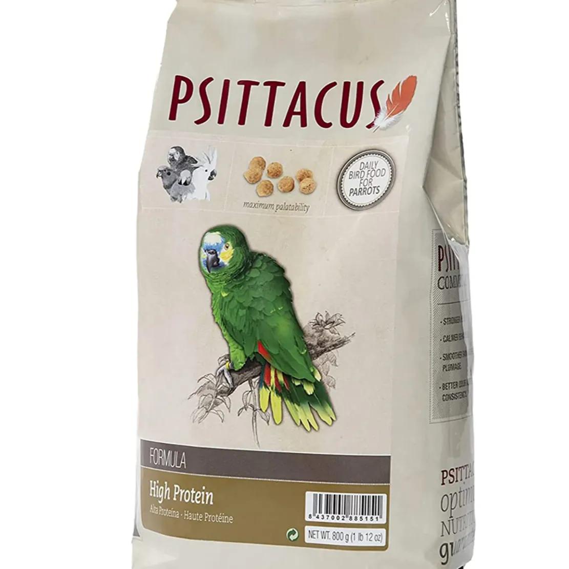 Psittacus Formula High Protein For Parrots Food 800gm