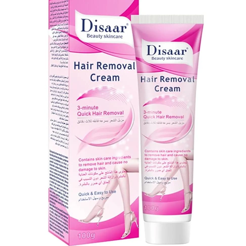 DISAAR - BEAUTY 3 Minutes Quick Hair Removal Smooth Dry Sensitive Skin Face Armpits Legs Breasts