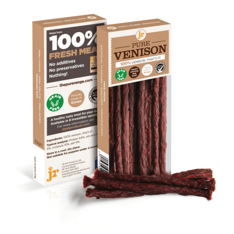 Pure Venison Stick Dog Treats 50G