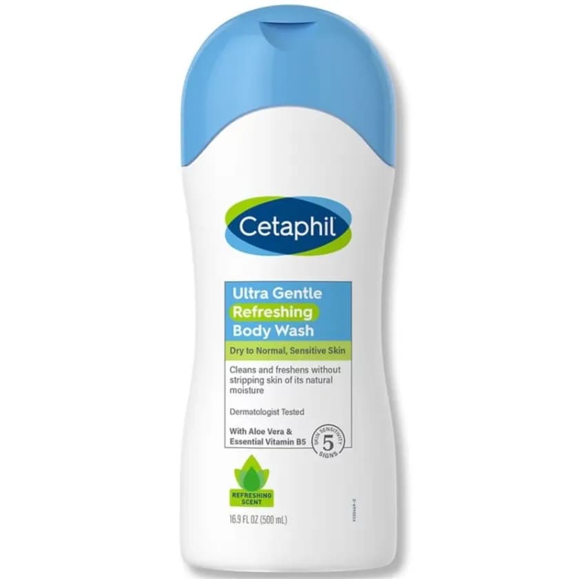 Cetaphil Ultra Gentle Refreshing Body Wash Refreshing Scent 500ml