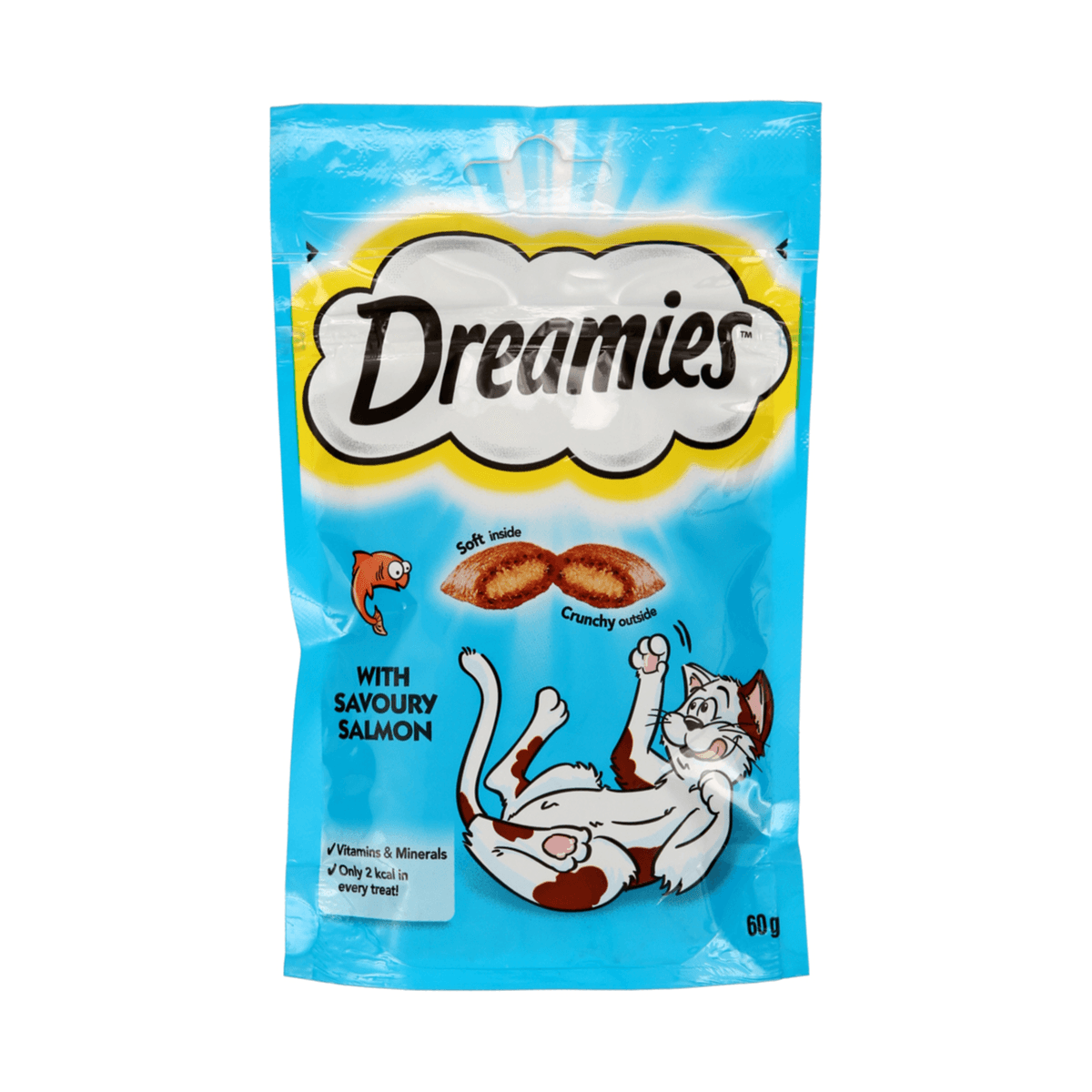 Dreamies Snack Salmon Cat 60G