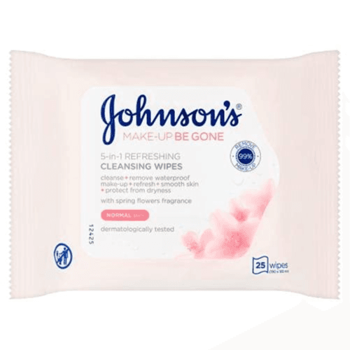 J/J Make up remover Pink  Wipes 25S 01OC / 18009