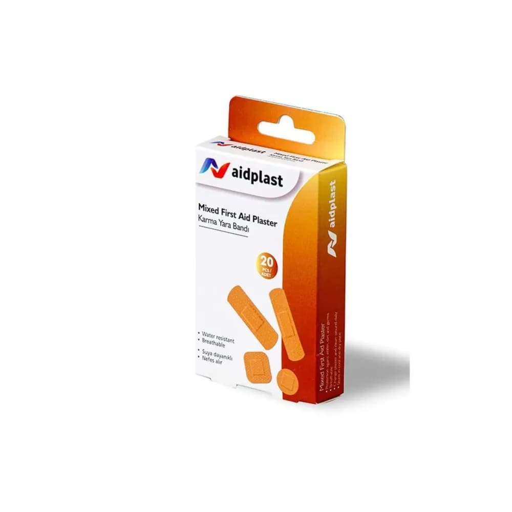 Aidplast Water Resistant Mixed Plaster Ref-V845 100 Pieces