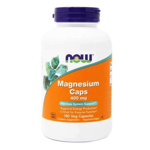 Now Magnesium 400 Mg Capsules 180s