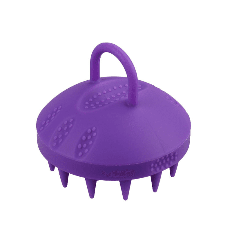 Hair Scalp Massager Shampoo Brush Purple