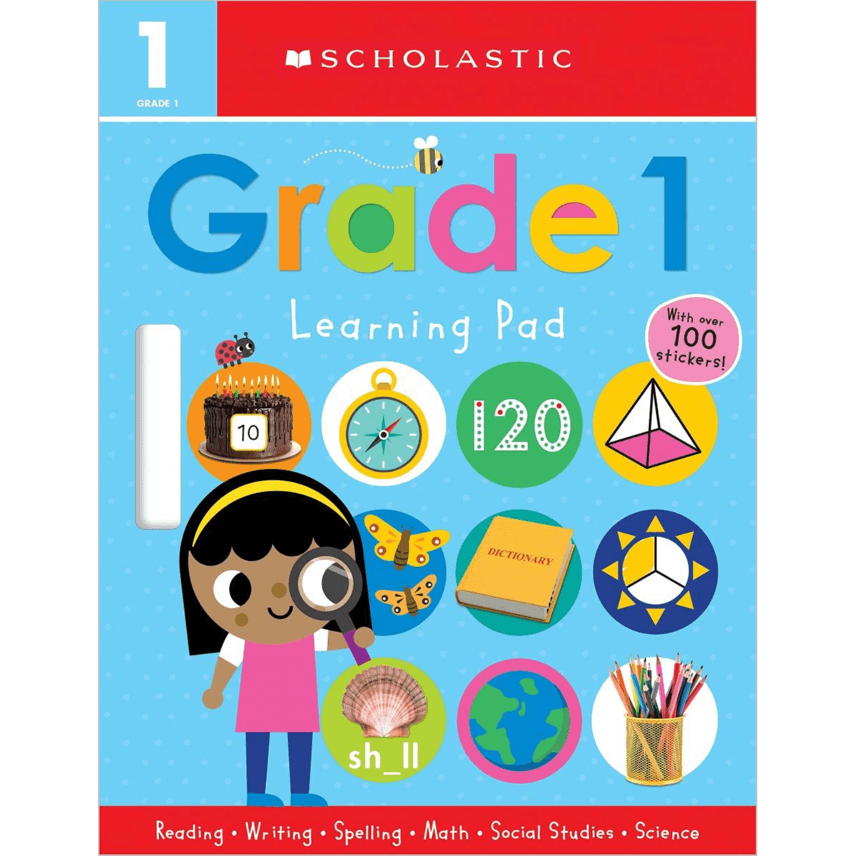 776331 First Grade Learning Pad: Scholastic Early Learners (Learning Pad) (Trade Paperback / Paperback) By Scholastic