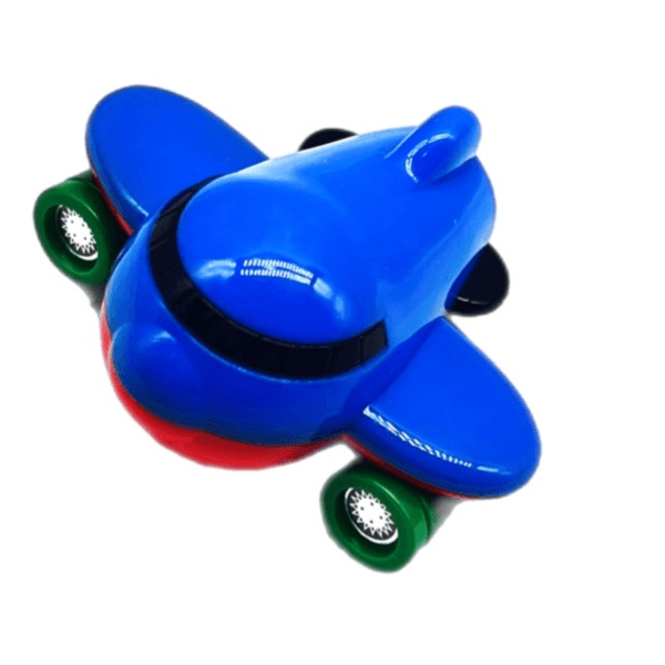 Tiko Cute Mini Aeroplane Look Pencil Sharpener Blue Red Colour - 11847