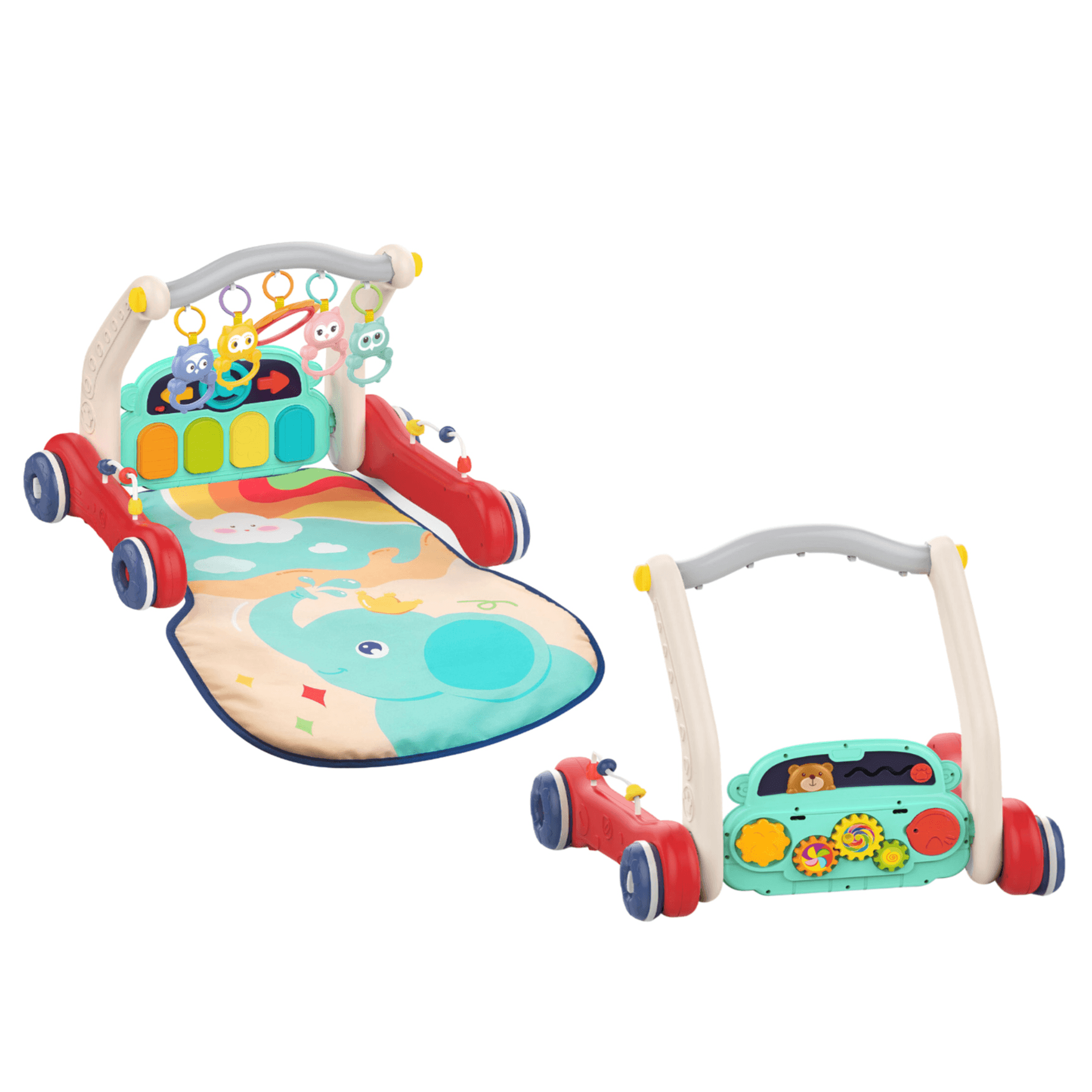 2 In 1 Play Mat And Walker