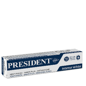 President White Plus Toothpaste Removing Stains Intense White