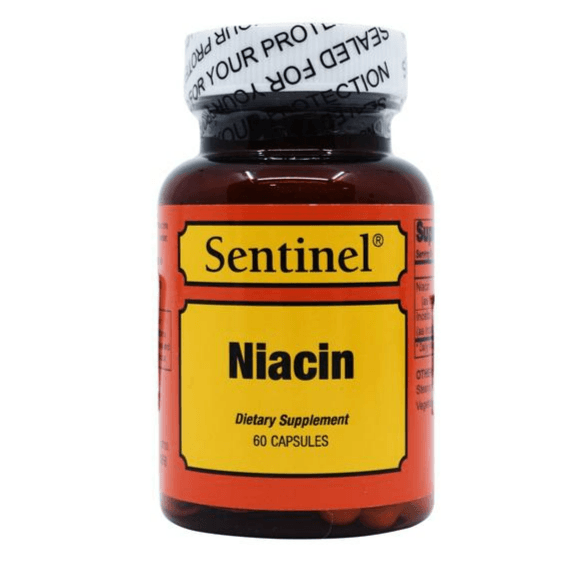 Sentinel Niacin 60 Capsules