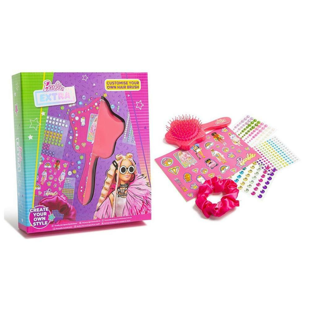 Barbie Extra Customise Your Own Hair Brush