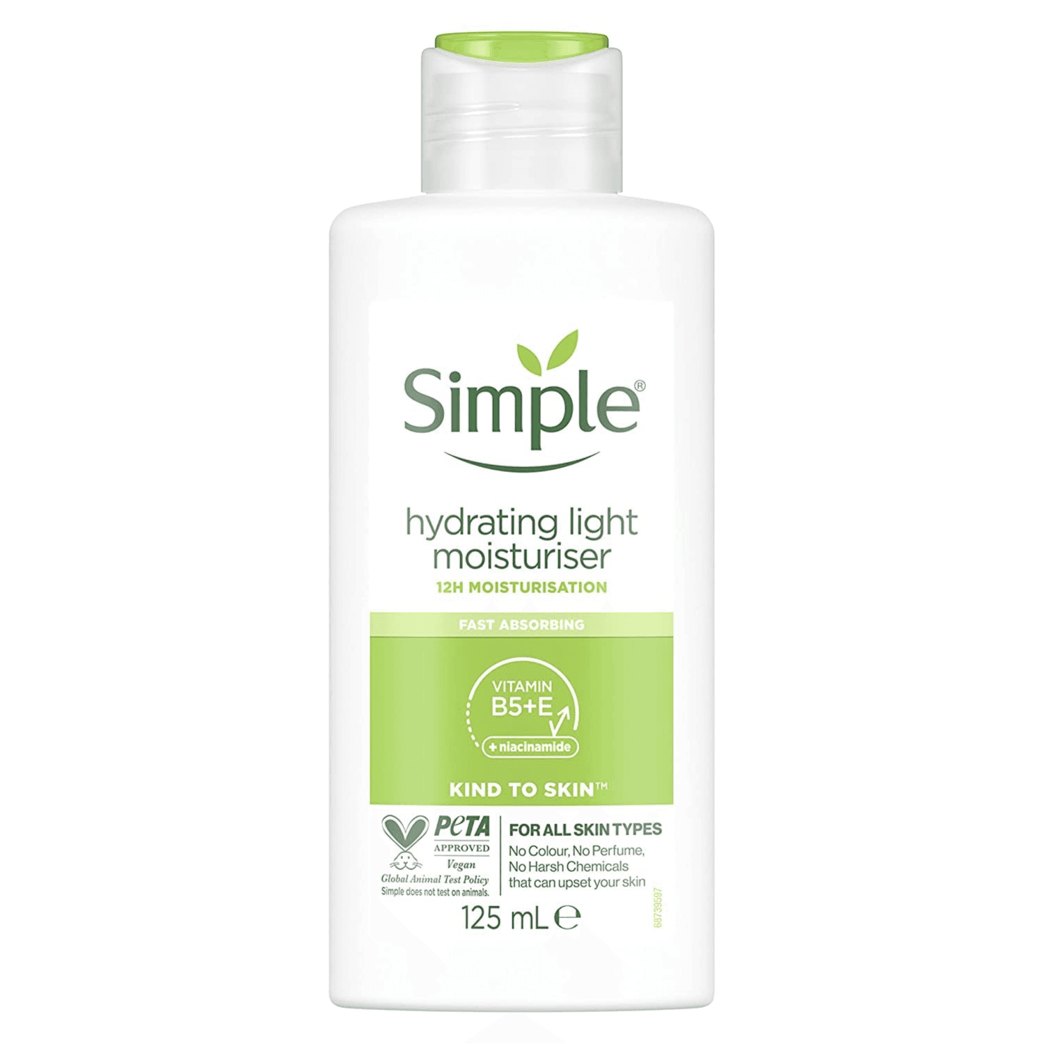 Simple Hydrating Light Moisturiser 12h Moisturisation 125ml