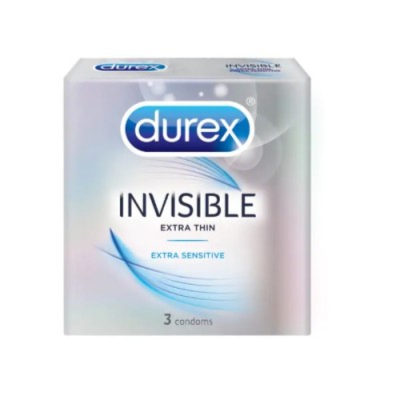 Durex Invisible 3 Condoms