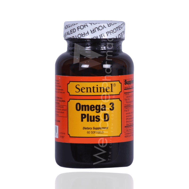 Sentinel Omega 3 Plus D 60 Cap