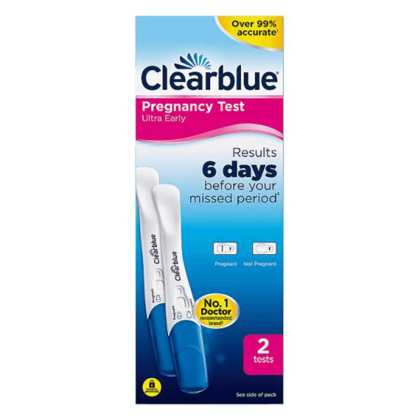 Clearblue Pregnancy Test 6 Day Early Detection 2 Tests