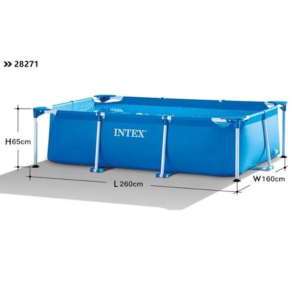 Intex Swimming Pool Rectangular Frame 260 X 160 X 65Cm 28271Np