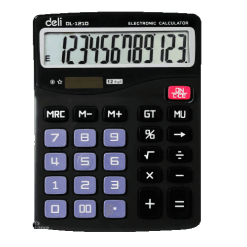 Deli 1210 calculator (12 digital)