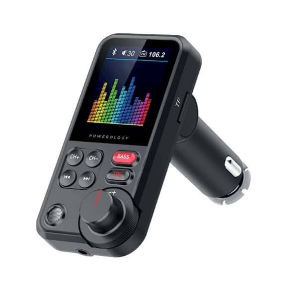 Powerology Fm Transmitter Pro Car Charger