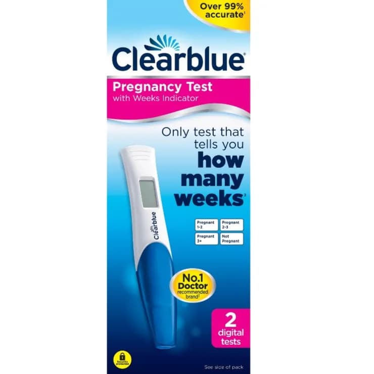 Clearblue Digital Pregnancy Test With Conception Indicator Kit 2 Test Pack