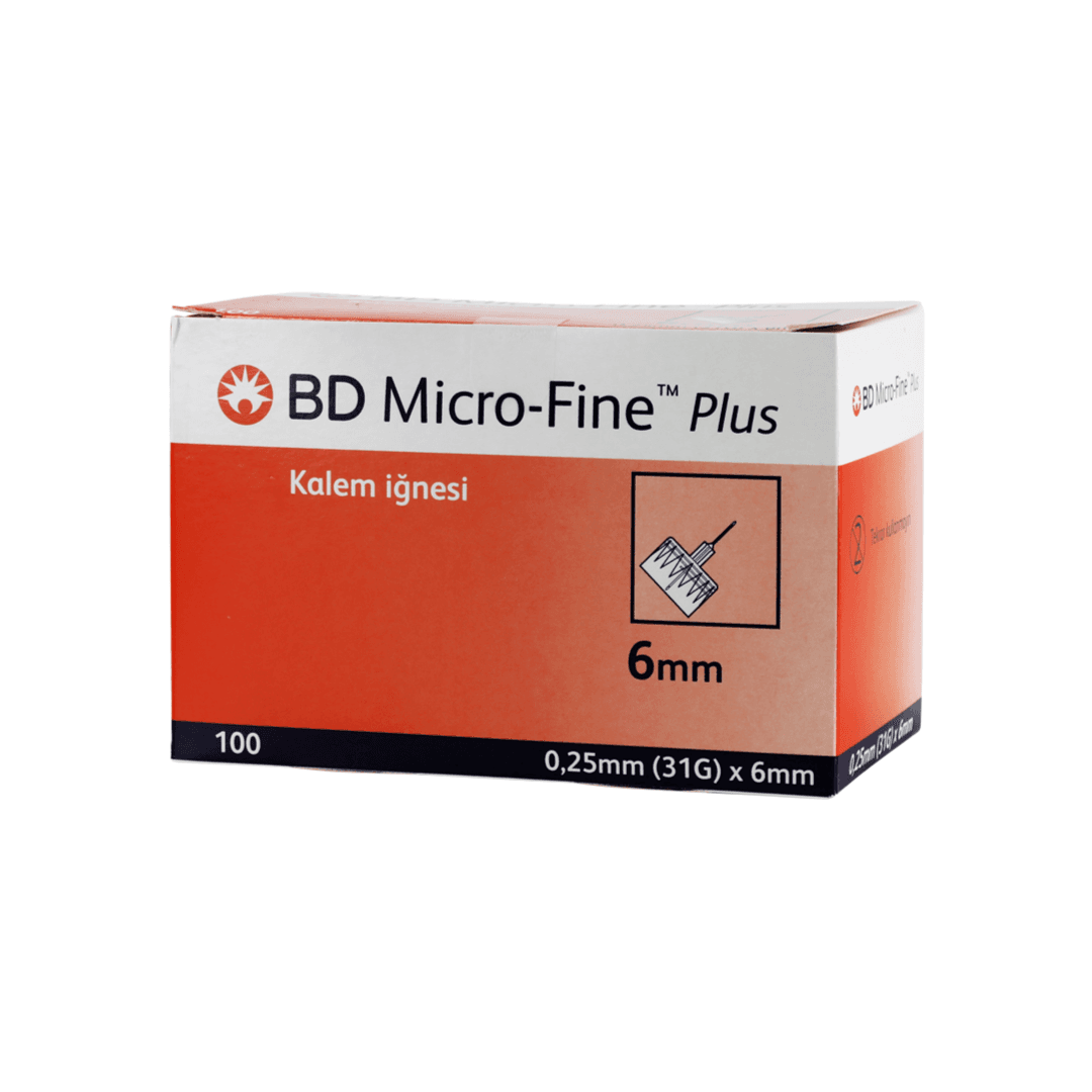 BD Micro Fine Plus 6mm 100's