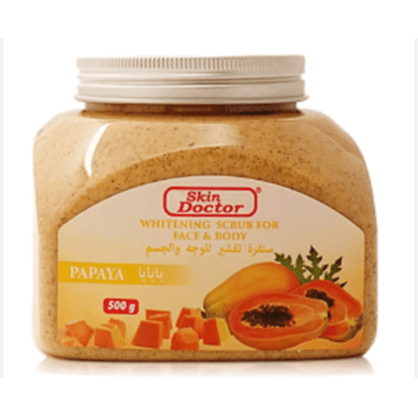 Skin Doctor Face And Body Whitening Scrub Papaya