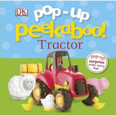 349617 Pop-up Peekaboo! Tractor (Board Book) By DK