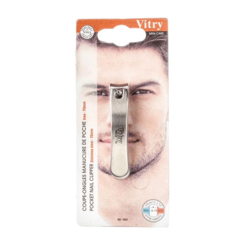 Vitry Stainless Steel Pocket Nail Clipper 70mm