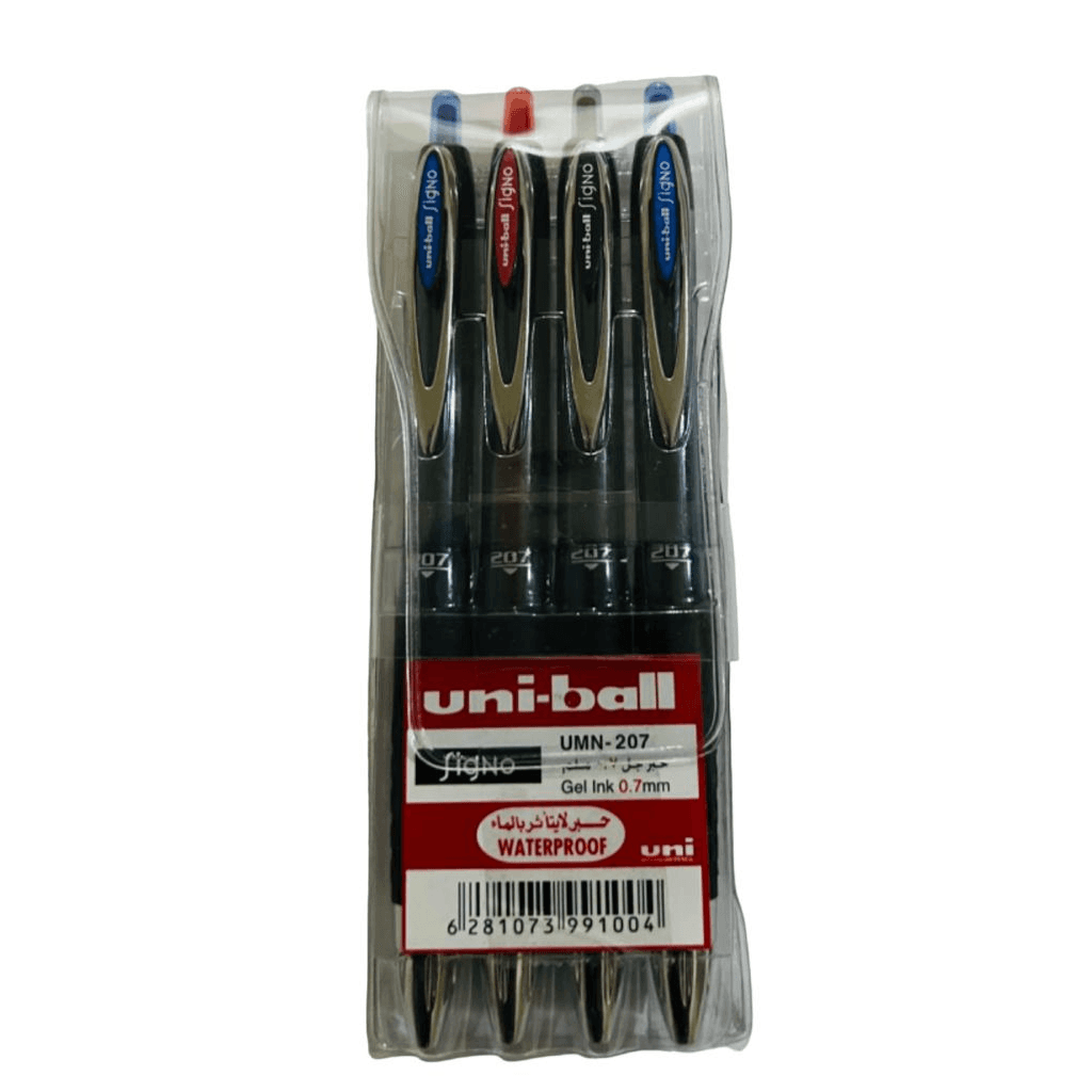 Mitsubishi Uni Ball Signo Retract 0.7Mm Pen - 4 Pieces (Pnub28)