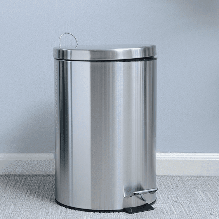 5L Pedal Bin Stainless Steel