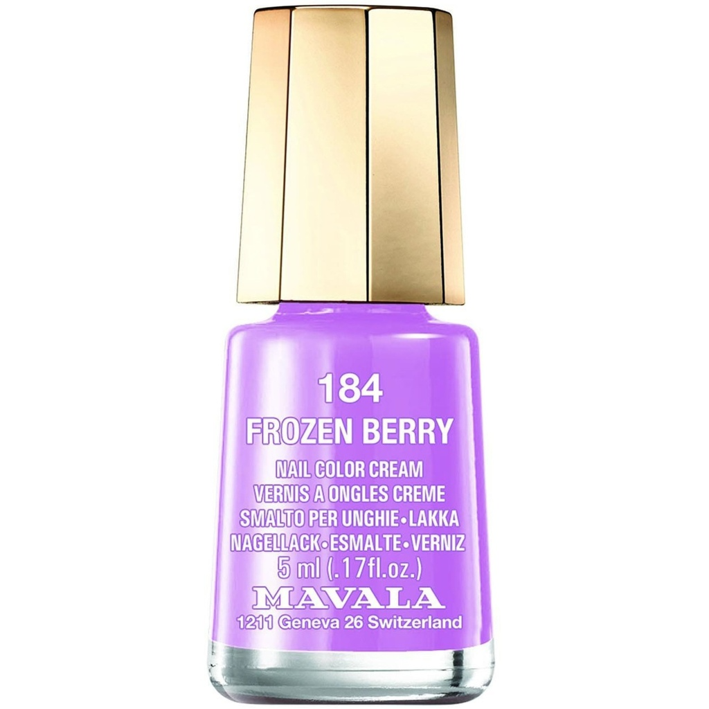 Mavala Nail Polish184 Frozen Berry