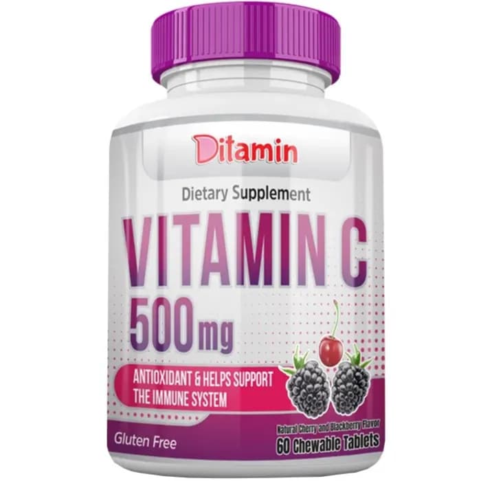 DITAMIN VITAMIN C 500MG TAB 60'S (UPC108)