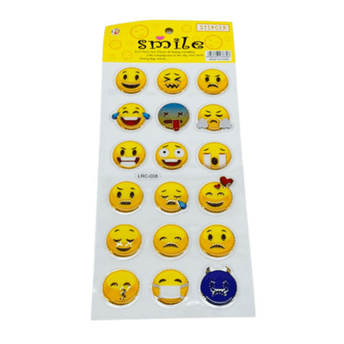 Smile Sticker LRC-008