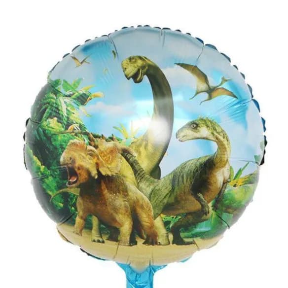 Dinosaur Rounded Helium Balloon