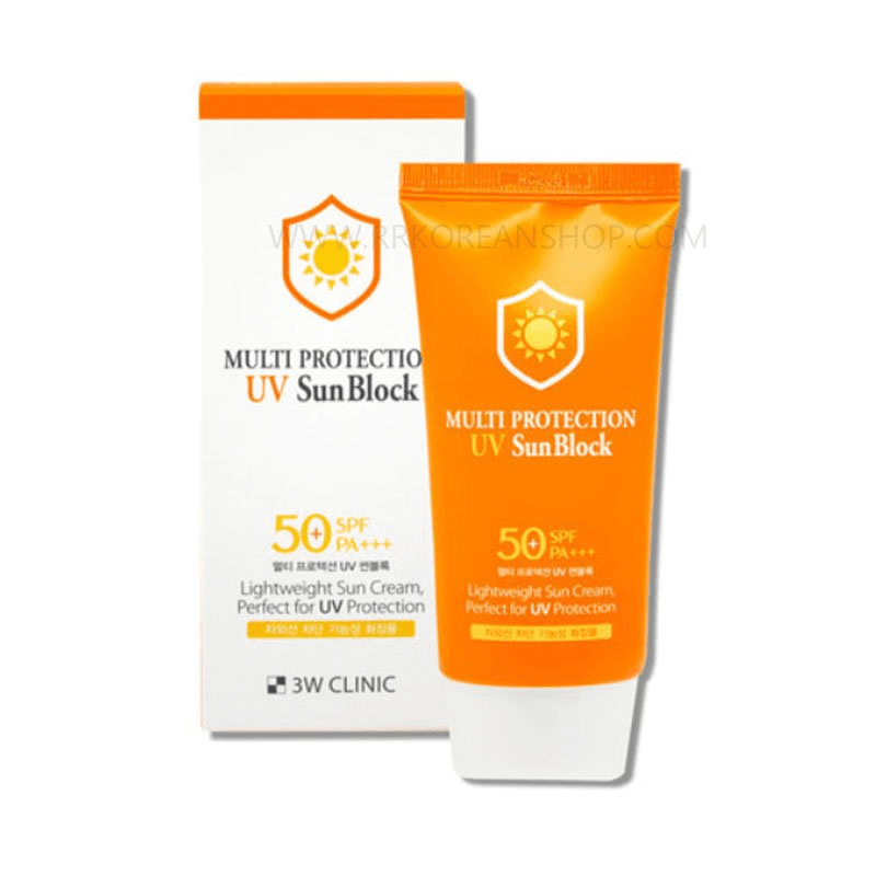 3w Clinic Multi Protection Uv Sun Block Spa 50+/ PA +++