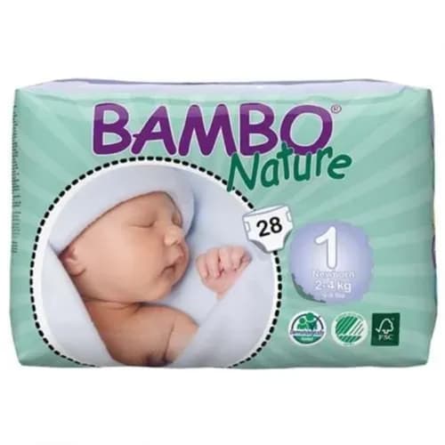 Bambo Nature 28 1 Newborn 2-4 Kg 4-9lbs