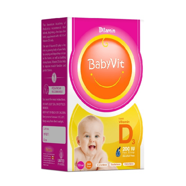 Ditamin Babyvit Vitamin D3 200 Iu