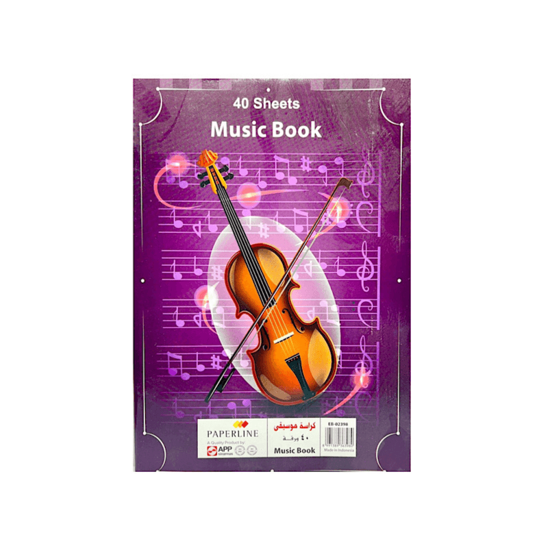 Music Book 40 Sheets - 6678