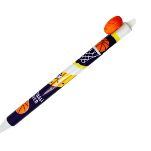 Sports Basketball Blue  Erasable Pen 0.5mm Outside Purple - 11724