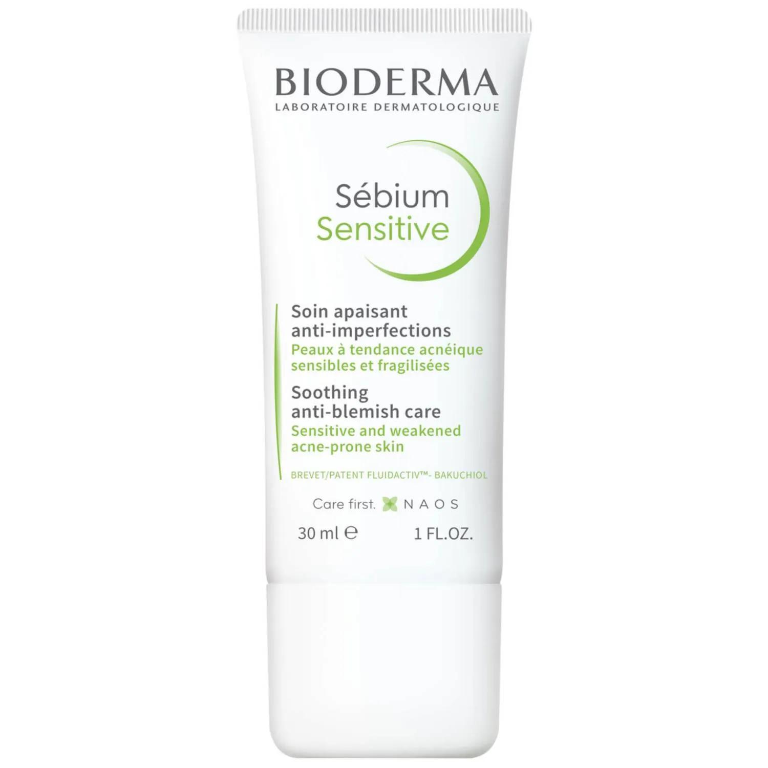 Bioderma Sebium Sensitive Soothing Anti-blemish Care 30 Ml